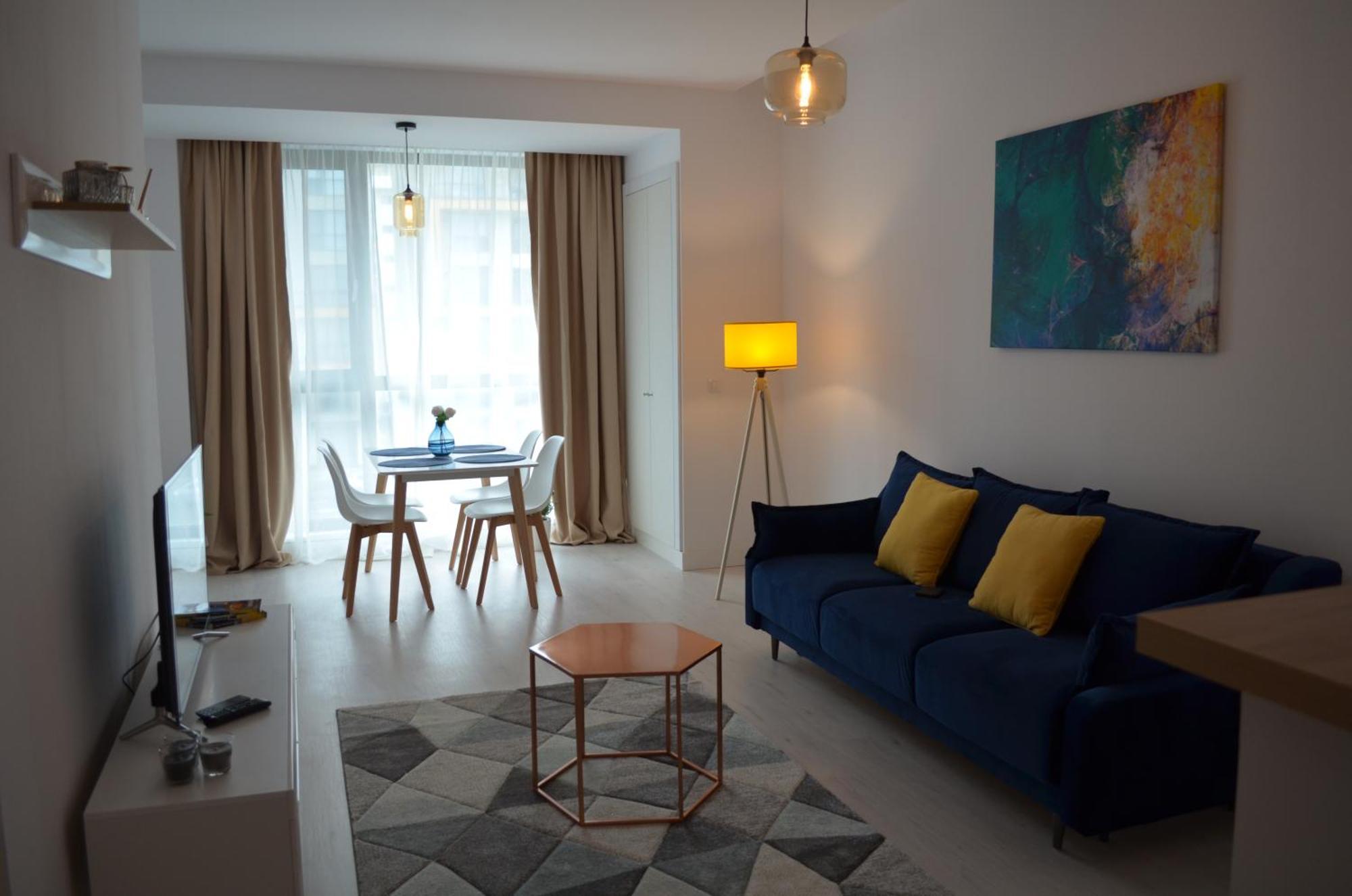 Aba'S Apart Onix Blue Mamaia Nord Navodari Room photo